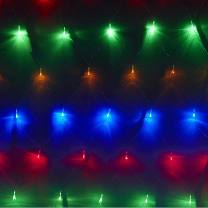 Гирлянда светодиодная мультик,240LED (2х3м)прозр провод IP20 SW-XMAXIn-0004