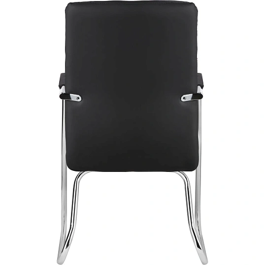 Конференц-кресло BN_TQ_Echair-806 VPU кожзам черный, хром