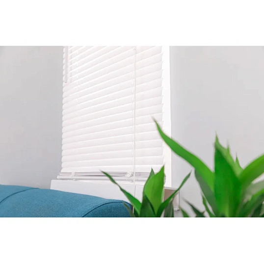 Жалюзи Комус Мебель ПВХ 70x160см, белые