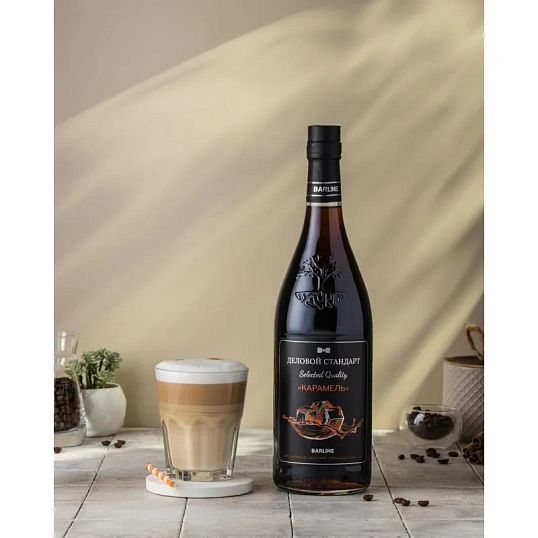 Сироп Деловой Стандарт Карамель, стекло, 1л