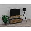 Тумба TI_Комус под ТВ Онега-11, с 2мя ящиками, дуб вотан