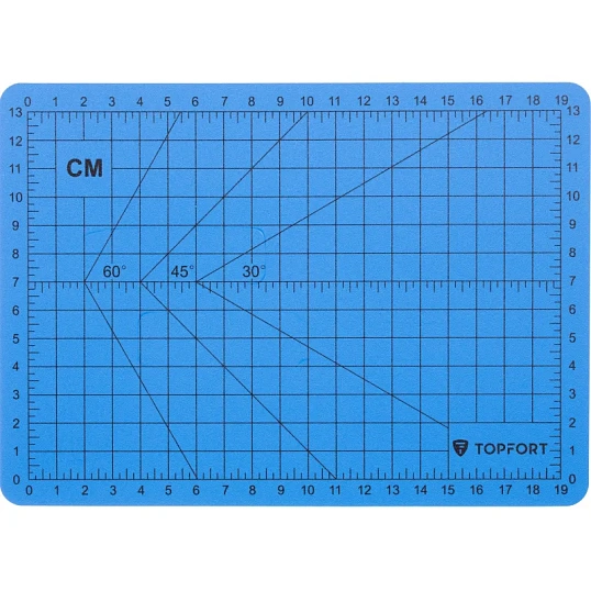 Набор для вырезания TOPFORT A5, нож макет, нож 9 мм, линейка, лезвия