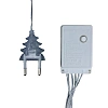 Гирлянда светодиодная Бахрома 1.8х0.5 м, IP20, 48 LED, бел, 8 реж 3556829