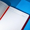 Ежедневник недатированный ATTACHE Soft touch А5, 140х200мм, 136л, красный