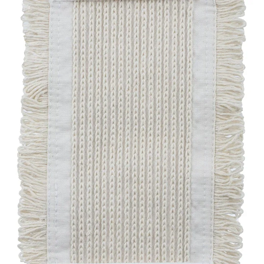 Насадка МОП Luscan 40x11см х/б тафтинг карман/ухо бежевая