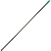 Рукоятка металлическая, цвет зеленый 120см с резьбой NV-123MG