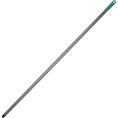 Рукоятка металлическая, цвет зеленый 120см с резьбой NV-123MG