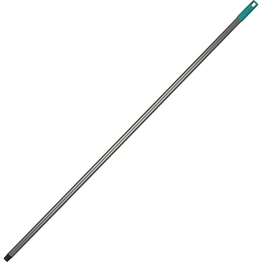 Рукоятка металлическая, цвет зеленый 120см с резьбой NV-123MG