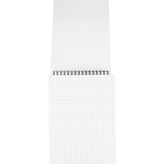 Блокнот 80л,без/лин,А5,Clear Pad,блок белый 60г/м
