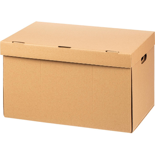 Короб архивный Attache Делопроизводство с крышкой 480x325x295мм, T26