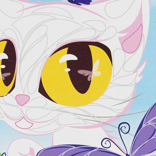 Набор для квиллинга Панно Кошечка, Квл-039