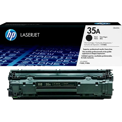Картридж лазерный HP 35A CB435A чер. для LJ P1005/1006