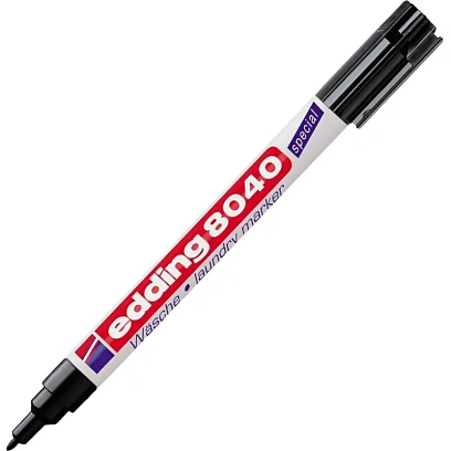 Маркер для белья EDDING E-8040/1 черный 1мм