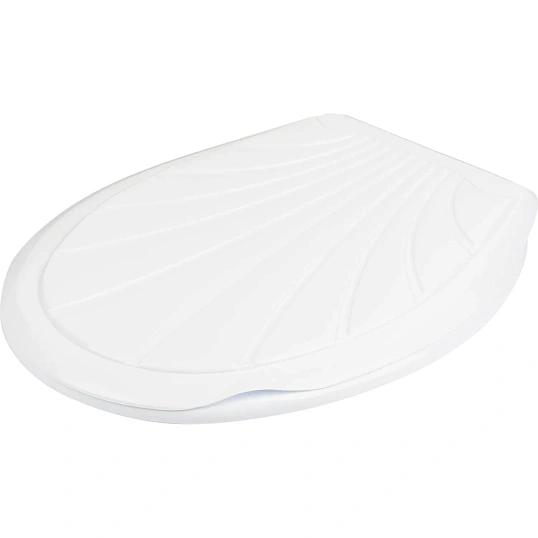 Сиденье для унитаза Ракушка белое 104-403-00