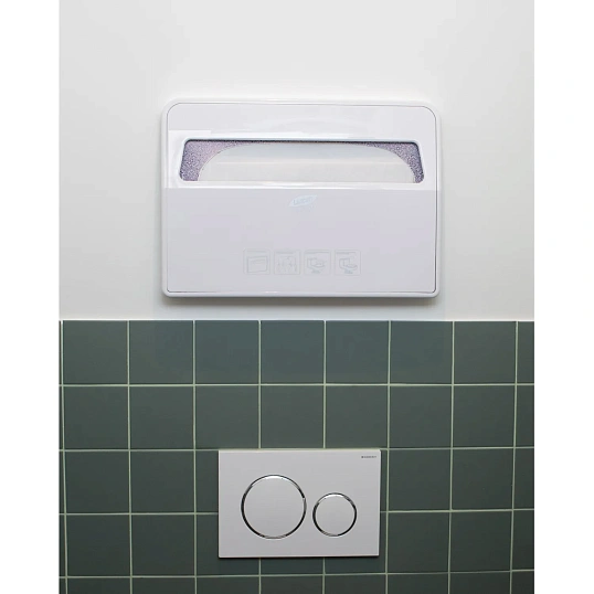 Диспенсер для покрытий на унитаз Luscan Prof Etalon белый VX781