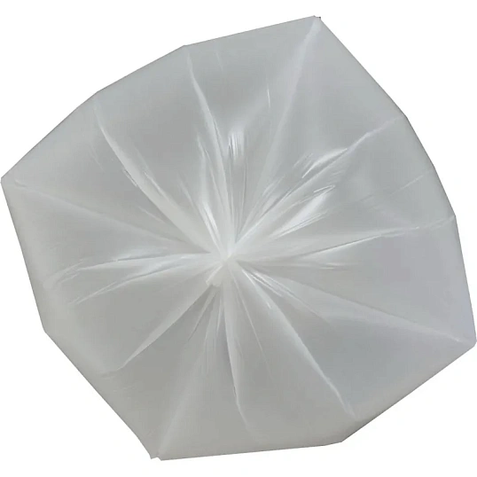 Мешки для мусора ПНД 60л 7мкм 20шт/рул белые 58х68см Luscan