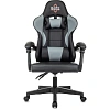 Кресло VB_Echair Easy Game-907 LT PU экокожа черный/серый, пластик