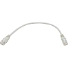 Патч-корд TWT TWT-45-45-0.3-GY UTP кат.5e, 0.3 м, серый