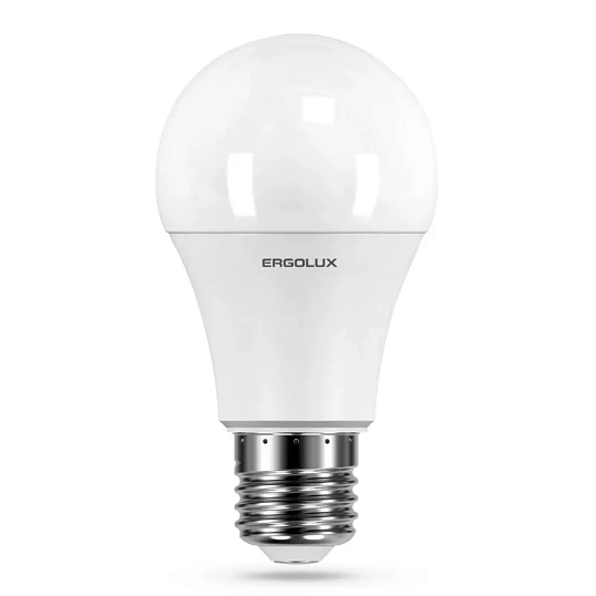 Лампа светодиодная Ergolux LED-A60-10W-E27-6500K Л
