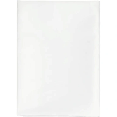 Скатерть Luscan Журавинка 145х145см (88%ПЭ, 12%хлопок) рис. гладкий, белый