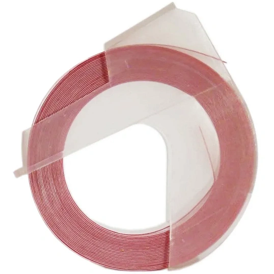 Картридж Vell 5238-02 (9 мм x 3 м, красная)/Vell Alpha/Dymo Omega