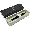 Ручка шариковая Parker Fusion Matte Black GT 1,0мм,кнопочн,синяя,9000034438