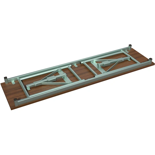 Скамья Ct_складная Д1.66.17 1200х300мм 2ОП, металлик, Ночче Эко