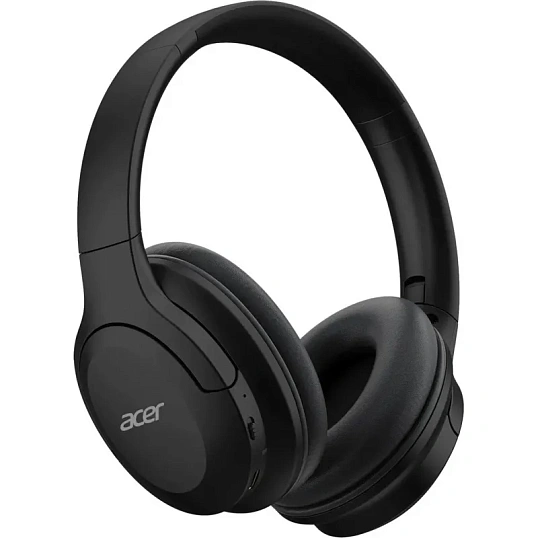 Наушники Acer OHR304 с микрофоном черный BT (ZL.HDSEE.00B)