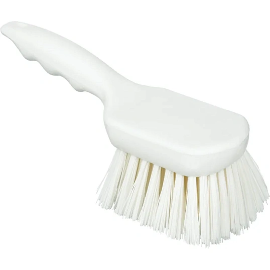 Щетка HACCPER с короткой ручкой, жесткая, 218 мм, белая 864001W