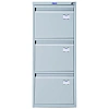 Картотека ПРАКТИК A-43 шкаф 3 секцион. А4, ц.замок, 408х485х995