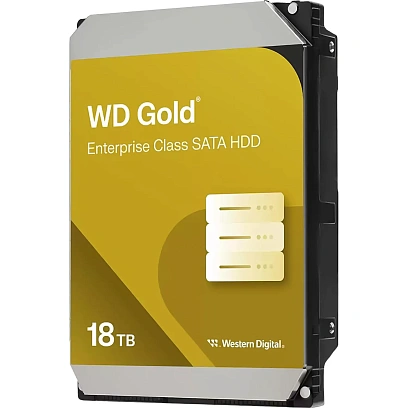 Жесткий диск WD GOLD  18TB 3.5 7200RPM 512MB(WD181KRYZ)