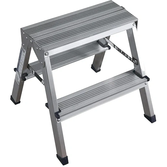 Стремянка Алюмет двухсторонняя алюминиевая 2 ст. AD7202