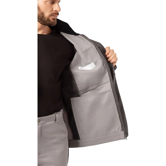 Куртка лет муж TOPFORT Акетон (л33) сер 112-116/194-200 (МВО)