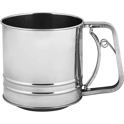 Сито - кружка д/муки нерж 10х9,5см RGS-Z4471-S