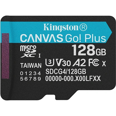Карта памяти microSDXC Kingston 128G Go Plus G4 SDCG4/128GBSP