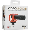 Микрофон Rode VideoMicro II, накамерный, микрофон-пушка, TRS