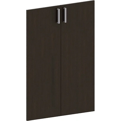 Дверь САТУРН-Д средние ДСП (800,014) венге (854) (2шт/уп)