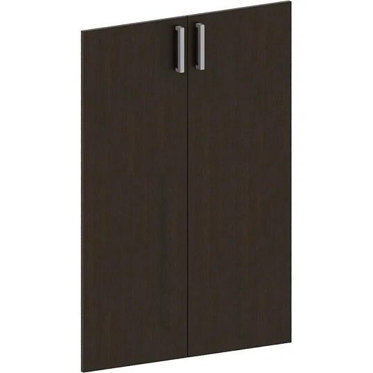 Дверь САТУРН-Д средние ДСП (800,014) венге (854) (2шт/уп)