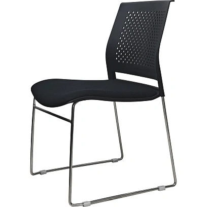 Стул EV_Everprof Neo A Chrome черный пластик/ткань