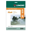 Фотобумага LOMOND двусторонняя матовая 200г A4 50л 0102033