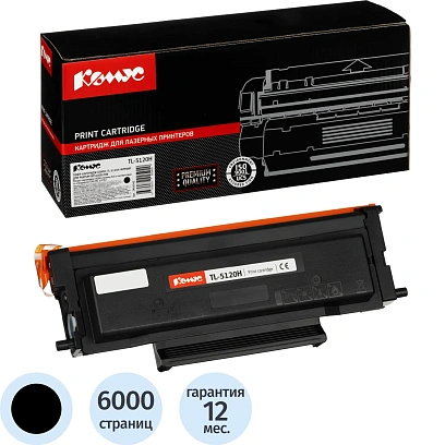 Тонер-картридж Комус TL-5120H чер. для Pantum BP5100D/DW