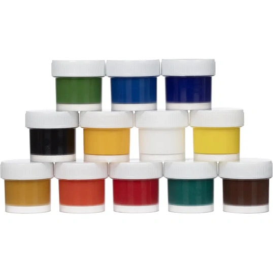Гуашь 12цв.,Луч Zoo,банка 15 мл