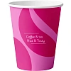Стакан одноразовый бум. 1-сл Barista Nice&Tasty mix 350 мл d-90 мм 50 шт/уп