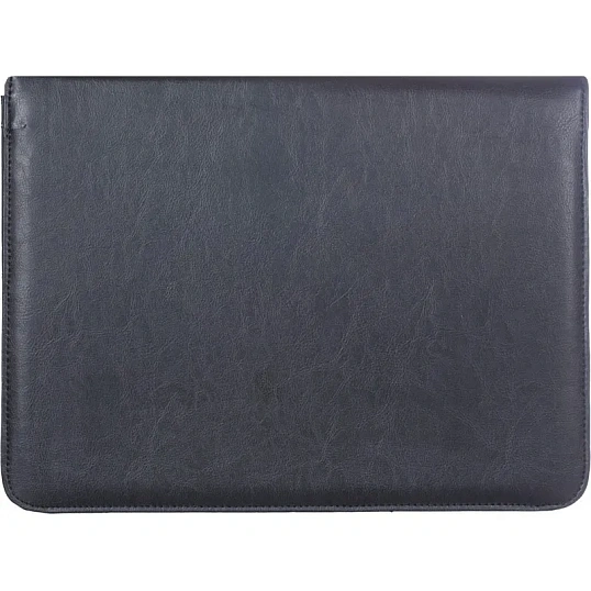 Папка деловая для документов кож/зам  360х270 мм  'Визит' 311, черная