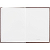Ежедневник недатированный корич, тв.пер, 140х200, 160л, Lozanna AZ052/brown