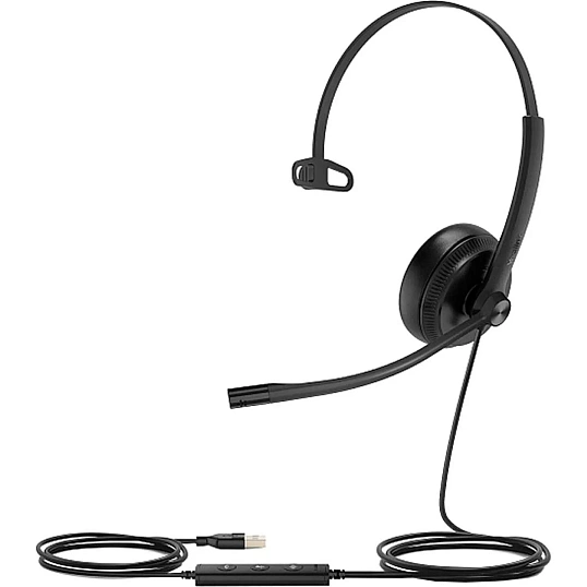 Гарнитура головная Yealink UH34 Mono UC Моно, Проводная, HD звук, USB, шт