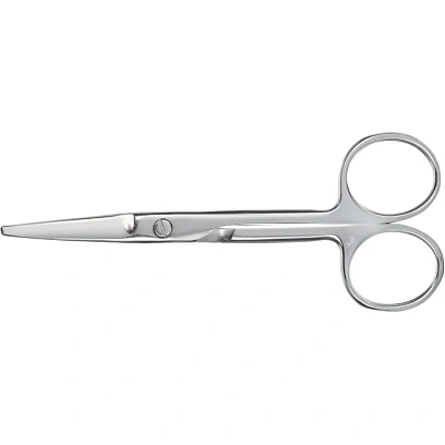 Ножницы с одним острым концом, верт.-изог.,140 мм Н-289