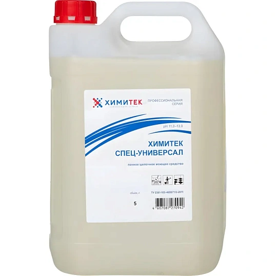 Профхим д/кухни д/комплекс уборки-обезжир,пенн ХИМИТЕК/СПЕЦ-УНИВЕРСАЛ,5л
