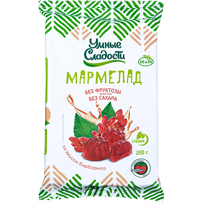 Мармелад Умные сладости желейный, 200г