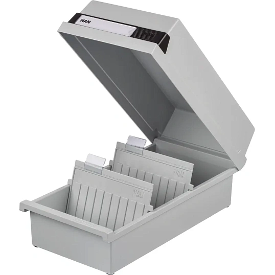 Картотека для карточек А6 на 1300шт HAN закрытая '956/11